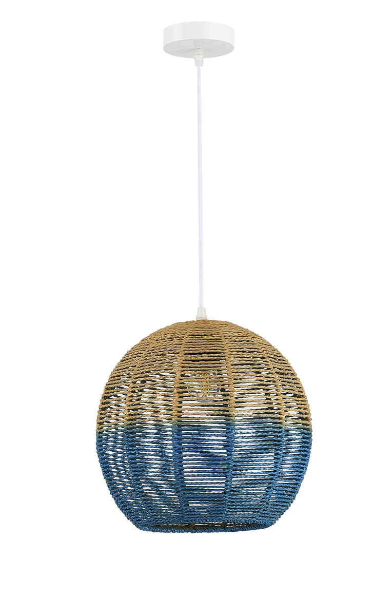 Small Natural Rattan Pendant Light - Alternate Design 7 lighting offer