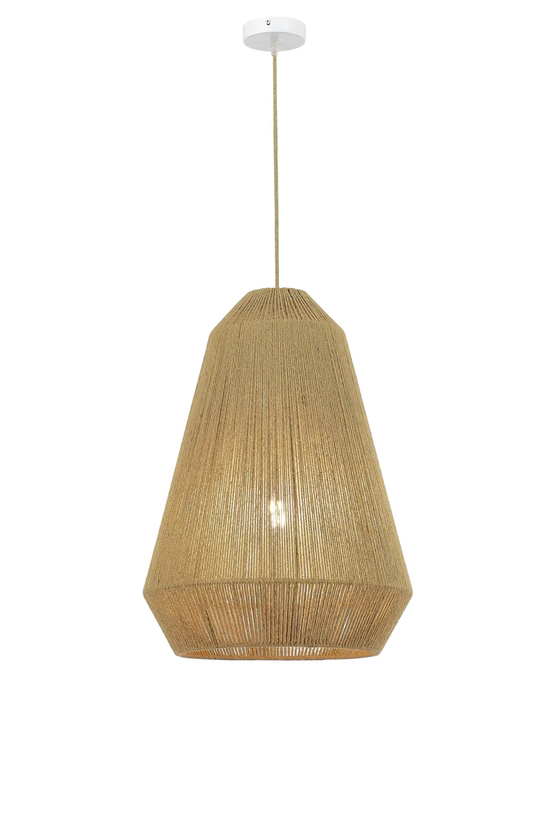 Small Natural Rattan Pendant Light - Alternate Design 5 lighting offer