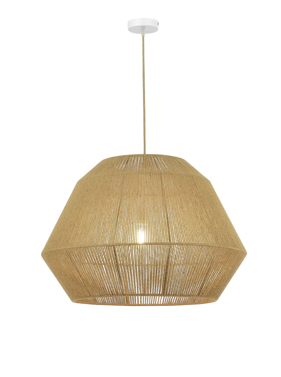 Small Natural Rattan Pendant Light - Alternate Design 6 lighting offer