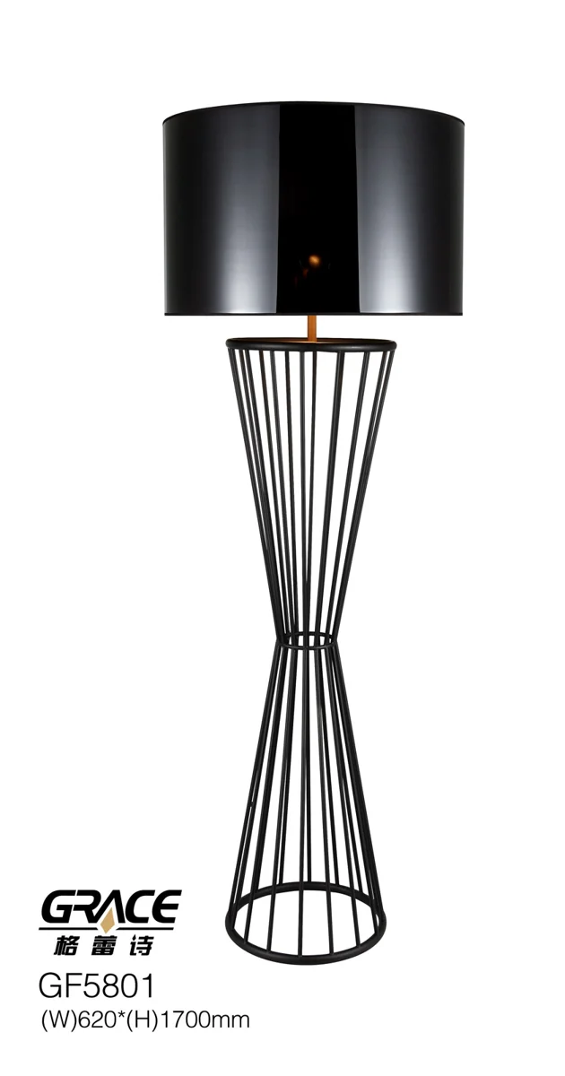 Black Glass Floor Lamp lighting offer