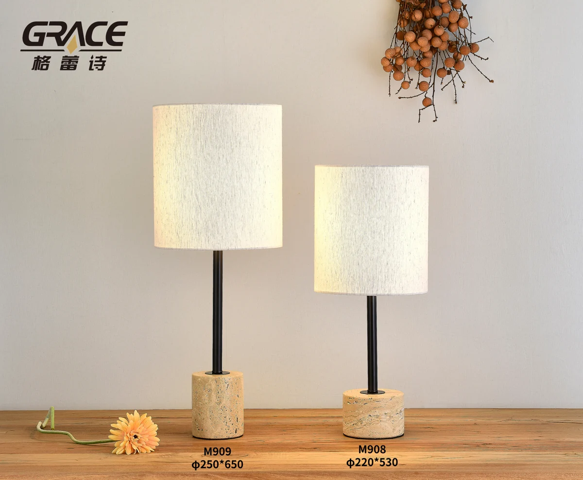 Natural Stone Table Lamp - Alternate Design lighting offer